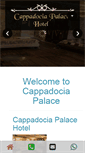 Mobile Screenshot of cappadociapalace.com